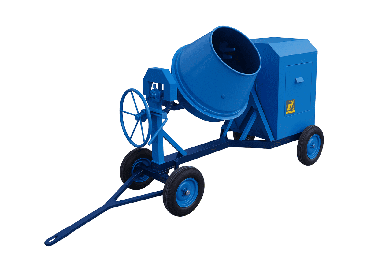 Half Bag Tilting Mixer With Diesel Engine